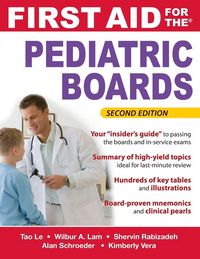 Produktbild: First Aid for the Pediatric Boards, Second Edition