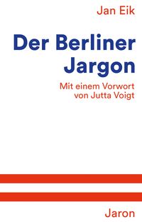 Produktbild: Der Berliner Jargon