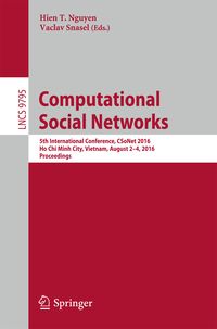 Produktbild: Computational Social Networks