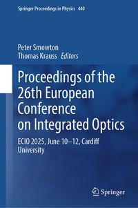 Produktbild: Proceedings of the 26th European Conference on Integrated Optics