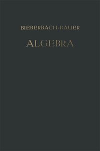 Produktbild: Vorlesungen &uuml;ber Algebra