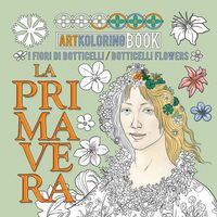 Produktbild: La Primavera. Artkoloring book. Ediz. italiana e inglese