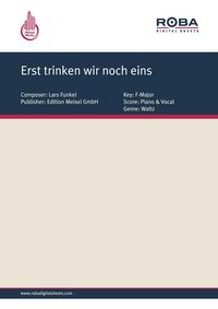 Produktbild: Erst trinken wir noch eins