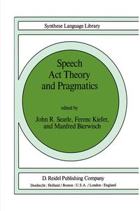 Produktbild: Speech Act Theory and Pragmatics