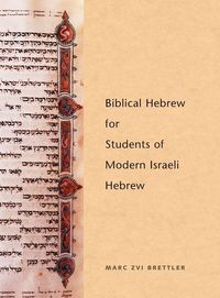 Produktbild: Biblical Hebrew for Students of Modern Israeli Hebrew