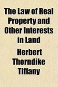 Produktbild: The Law of Real Property and Other Interests in Land