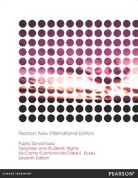 Produktbild: Public School Law
