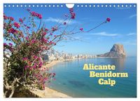 Produktbild: Alicante - Benidorm - Calp (Wandkalender 2026 DIN A4 quer), CALVENDO Monatskalender