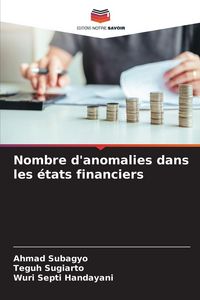 Produktbild: Nombre d'anomalies dans les &eacute;tats financiers