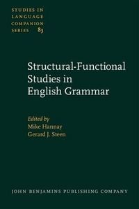 Produktbild: Structural-Functional Studies in English Grammar