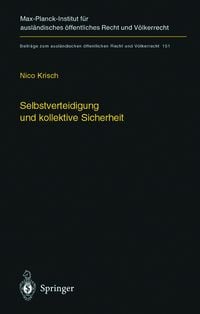 Produktbild: Selbstverteidigung und kollektive Sicherheit