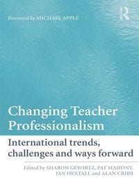 Produktbild: Changing Teacher Professionalism