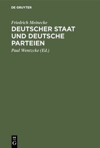 Produktbild: Deutscher Staat und Deutsche Parteien
