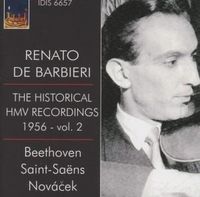 Produktbild: De Barbieri, R: Die historischen HMV-Aufnahmen 1956,vol.2