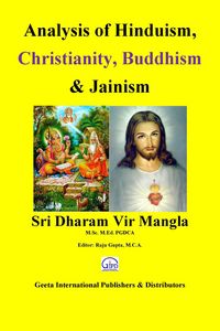 Produktbild: Analysis of Hinduism, Christianity, Buddhism & Jainism