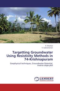 Produktbild: Targetting Groundwater Using Resistivity Methods in 74-Krishnapuram