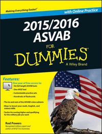 Produktbild: Powers, R: 2015 / 2016 ASVAB For Dummies with Online Practic