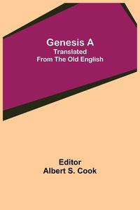 Produktbild: Genesis A; Translated from the Old English