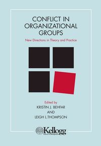 Produktbild: Conflict in Organizational Groups