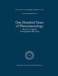 Produktbild: One Hundred Years of Phenomenology