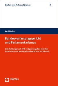 Produktbild: Bundesverfassungsgericht und Parlamentarismus