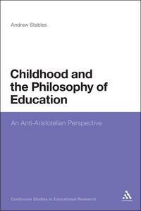 Produktbild: Childhood and the Philosophy of Education