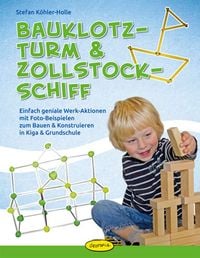 Produktbild: Bauklotz-Turm & Zollstock-Schiff