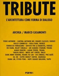 Produktbild: Tribute - Architecture as a Form of Dialogue
