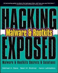 Produktbild: Davis, M: Hacking Exposed Malware & Rootkits
