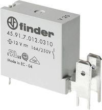 Produktbild: Finder 45.91.7.012.0311 Printrelais 12 V/DC 16A 1 Schließer 1St.