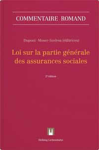 Produktbild: Loi sur la partie g&eacute;n&eacute;rale des assurances sociales (LPGA)