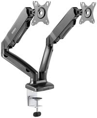 Produktbild: SpeaKa Professional Monitorhalterung SP-MM-910 2 Display(s) 43,2 cm (17") - 81,3 cm (32") Schwarz Schwenkbar, Neigbar, H&ouml;henverstellbar, Rotierbar