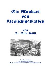 Produktbild: Die Mundart von Kleinschmalkalden