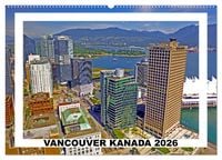 Produktbild: Vancouver Kanada 2026 (Wandkalender 2026 DIN A2 quer), CALVENDO Monatskalender