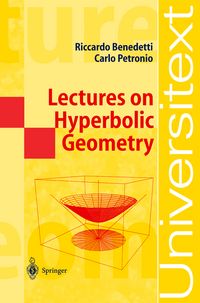 Produktbild: Lectures on Hyperbolic Geometry