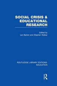 Produktbild: Social Crisis and Educational Research (RLE Edu L)