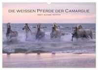 Produktbild: Die wei&szlig;en Pferde der Camargue (Wandkalender 2027 DIN A3 quer), CALVENDO Monatskalender