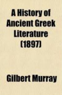 Produktbild: A History of Ancient Greek Literature
