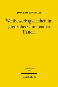 Produktbild: Wettbewerbsgleichheit im grenz&uuml;berschreitenden Handel