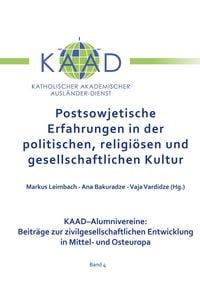 Produktbild: Postsowjetische Erfahrungen in der politischen, religi&ouml;sen und gesellschaftlichen Kultur