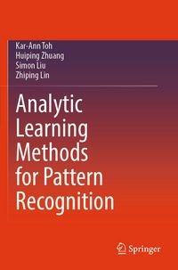 Produktbild: Analytic Learning Methods for Pattern Recognition