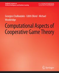 Produktbild: Computational Aspects of Cooperative Game Theory