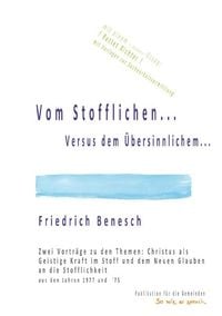 Produktbild: Vom Stofflichen...Versus dem &Uuml;bersinnlichem...