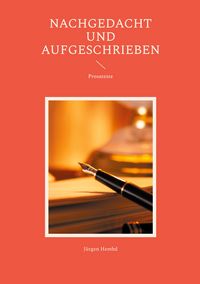 Produktbild: Nachgedacht und aufgeschrieben