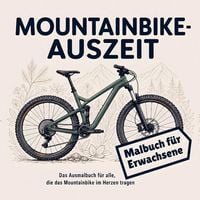 Produktbild: Mountainbike Auszeit - Malbuch f&uuml;r Erwachsene