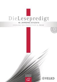 Produktbild: Die Lesepredigt, Perikopenreihe II / Die Lesepredigt 2015/2016
