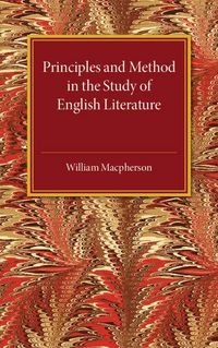 Produktbild: Principles and Method in the Study of English Literature