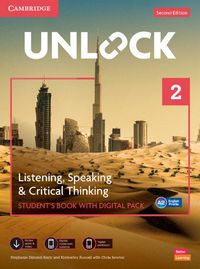 Produktbild: Unlock Level 2 Listening, Speaking and Critical Thinking Student's Book with Digital Pack