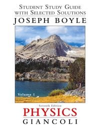 Produktbild: Student Study Guide and Selected Solutions Manual for Physics: Principles with Applications, Volume 1