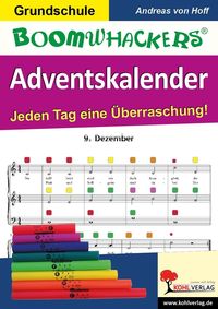 Bild vom Artikel Boomwhackers-Adventskalender vom Autor Andreas Hoff